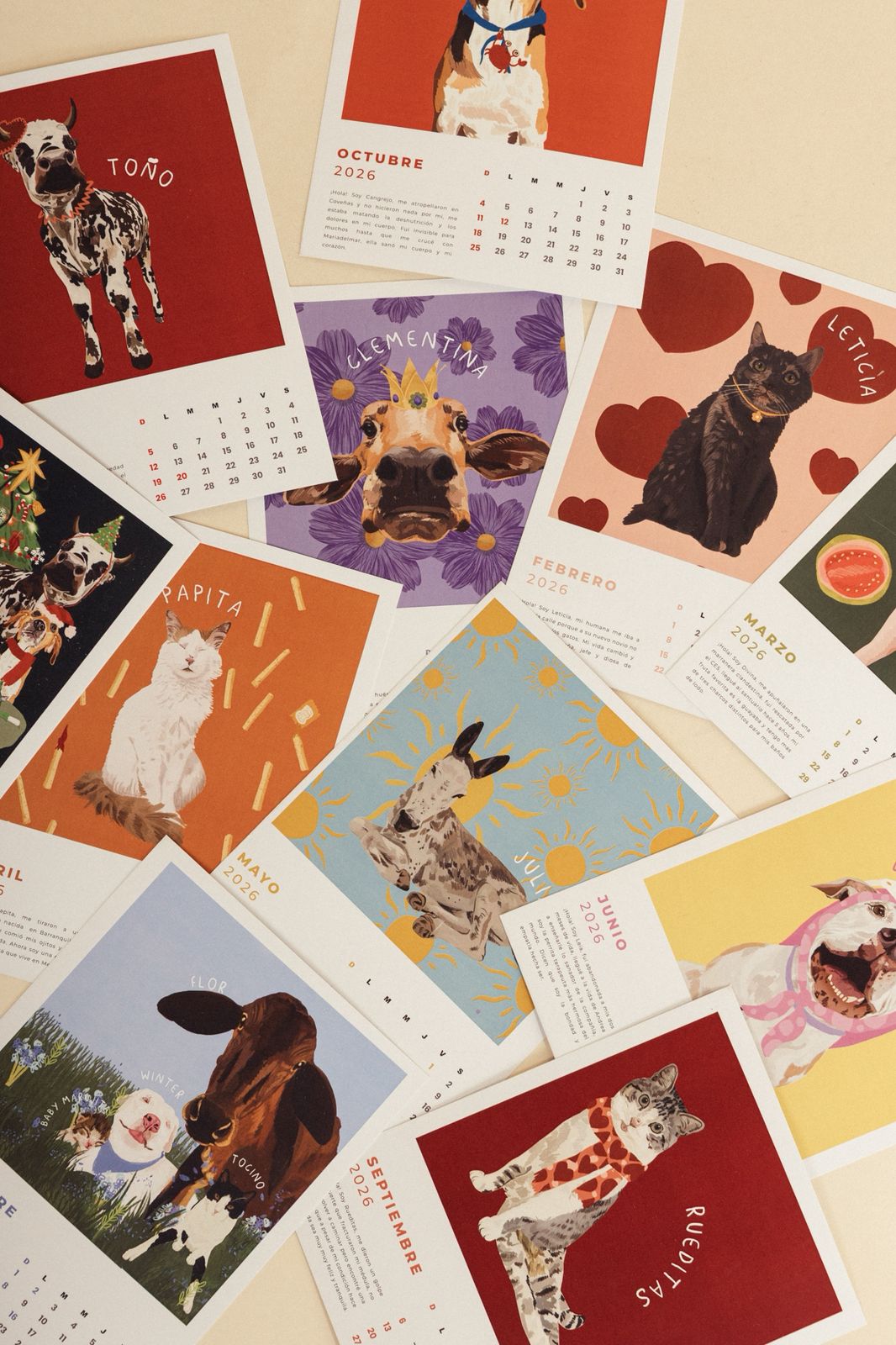 Calendario 2026 Matruska X Second Chances